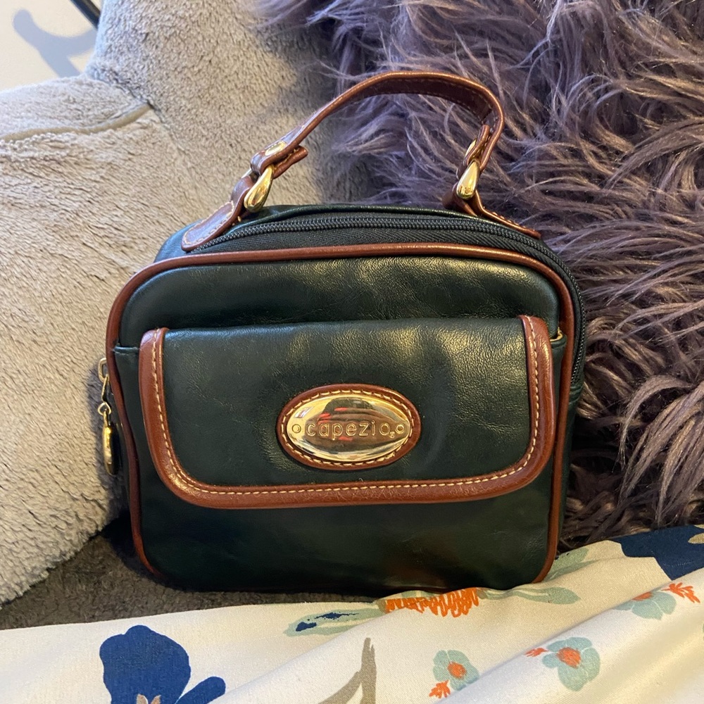 ⚠️ Clearance⚠️ CAPEZIO | vintage green mini bag